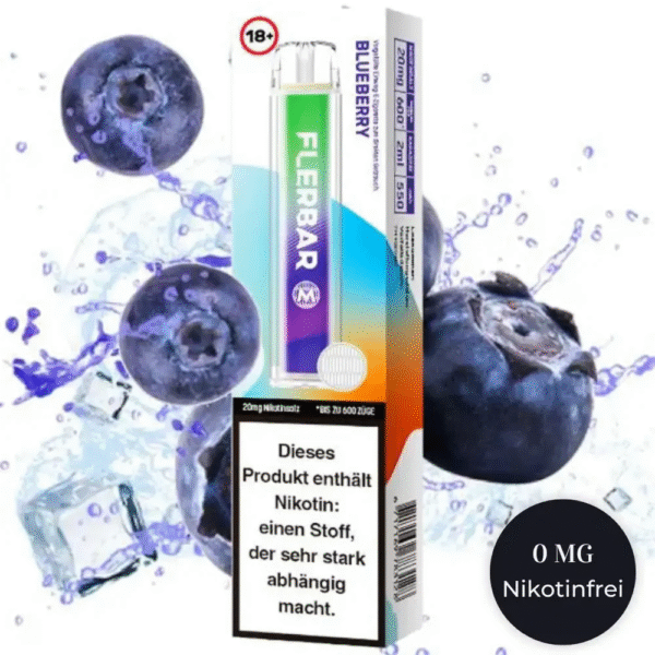 Blueberry Nicotine Free 23